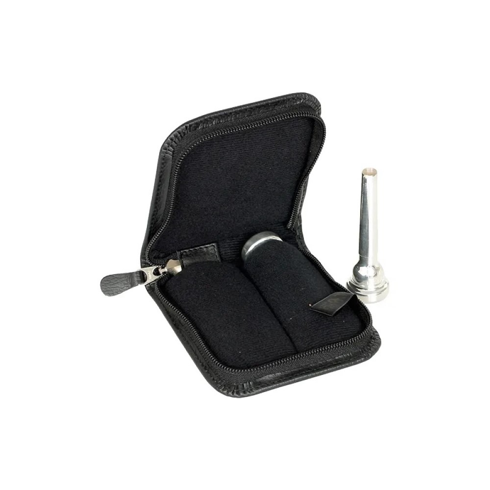 Étui Protec Pour Embouchure Trompette - Nylon Rembourré, Fermeture Velcro, Protection Complète
