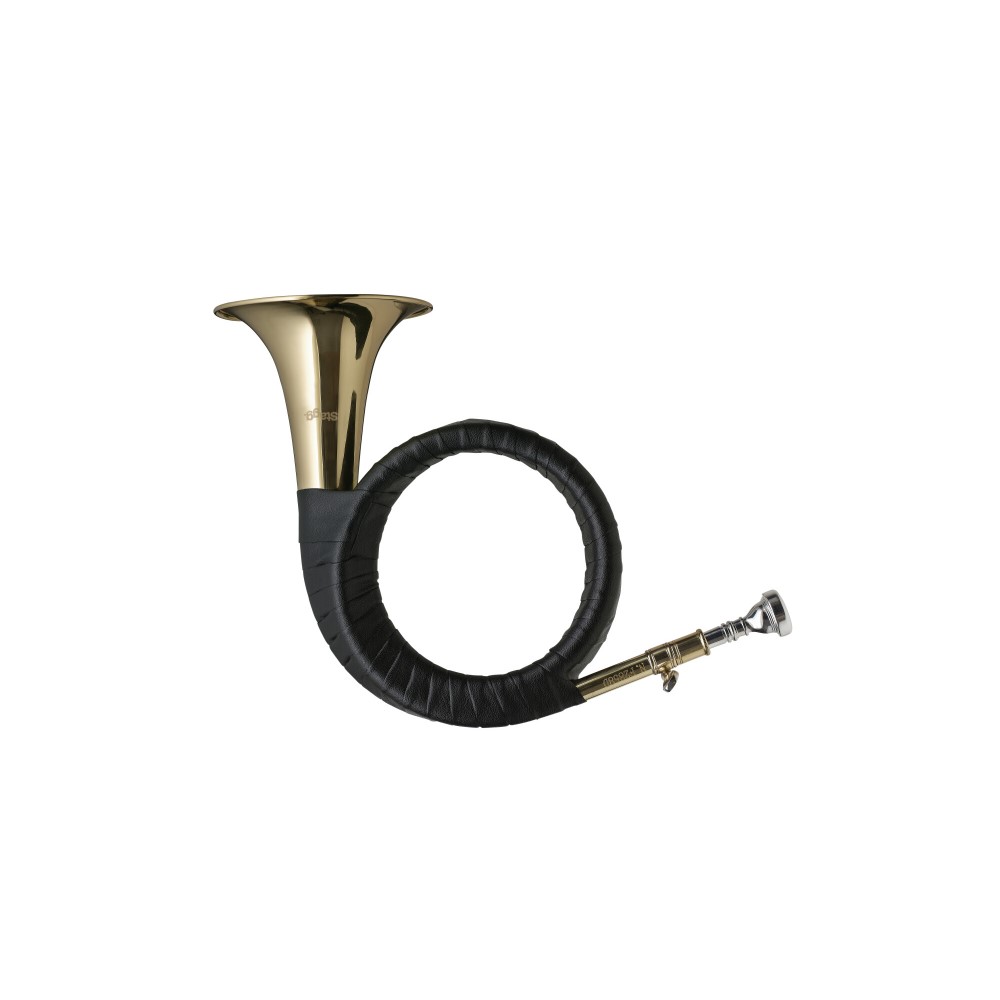 Stagg WS-CR215 Cornetta In Sib &ndash; Laccata Trasparente &ndash; Con Boccaglio E Custodia